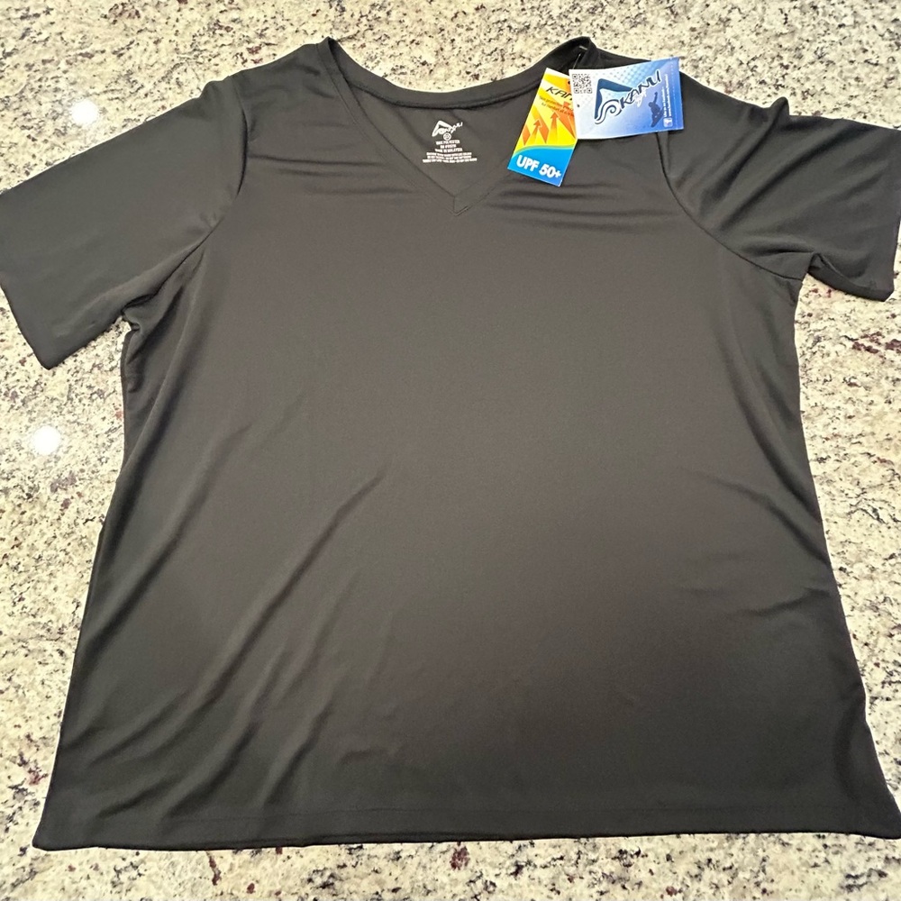 Women’s Kanu Surf V-Neck‎ Short Sleeve Swim Shirt
